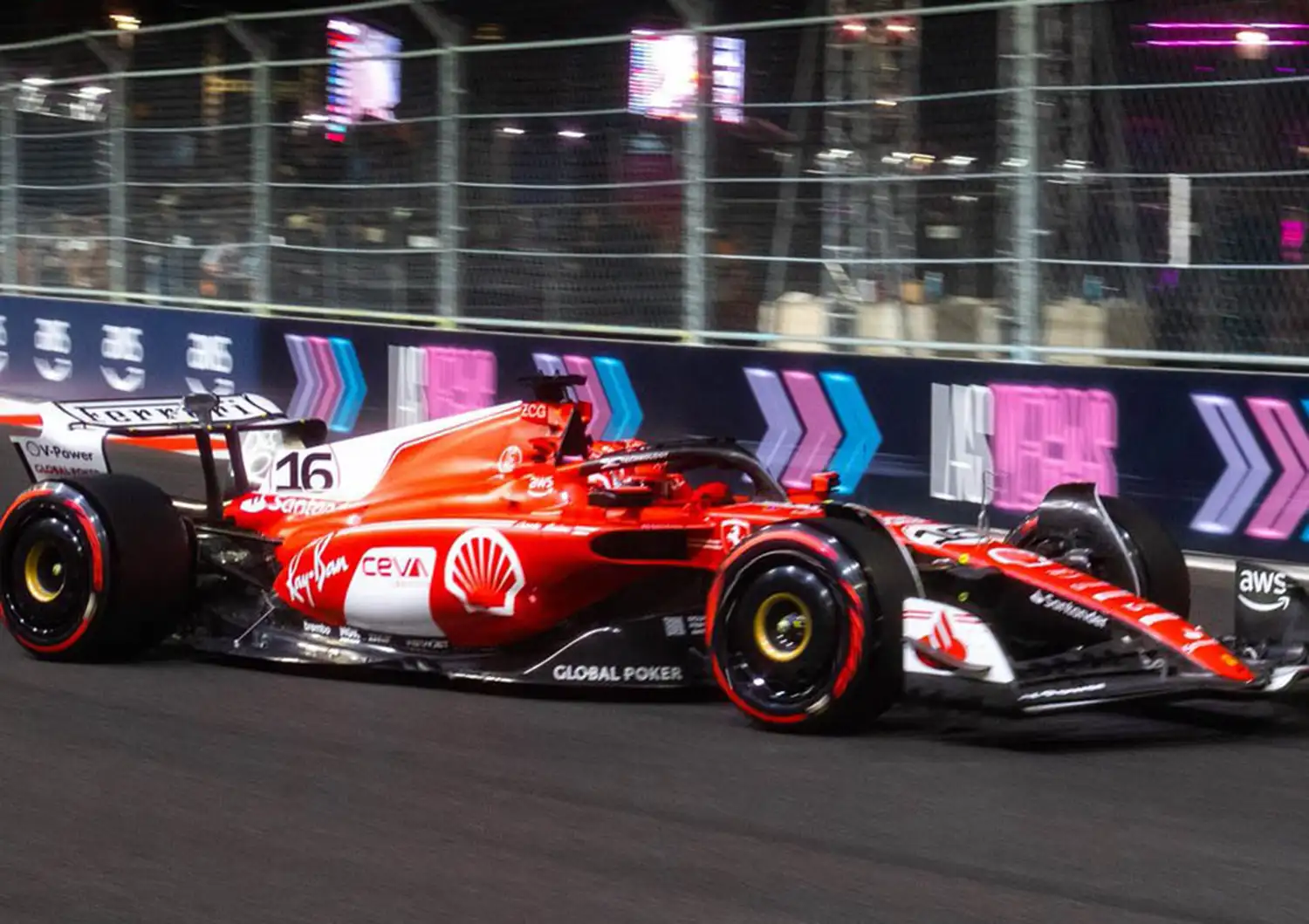 F1 - Russell quickest in final practice for Las Vegas Grand Prix